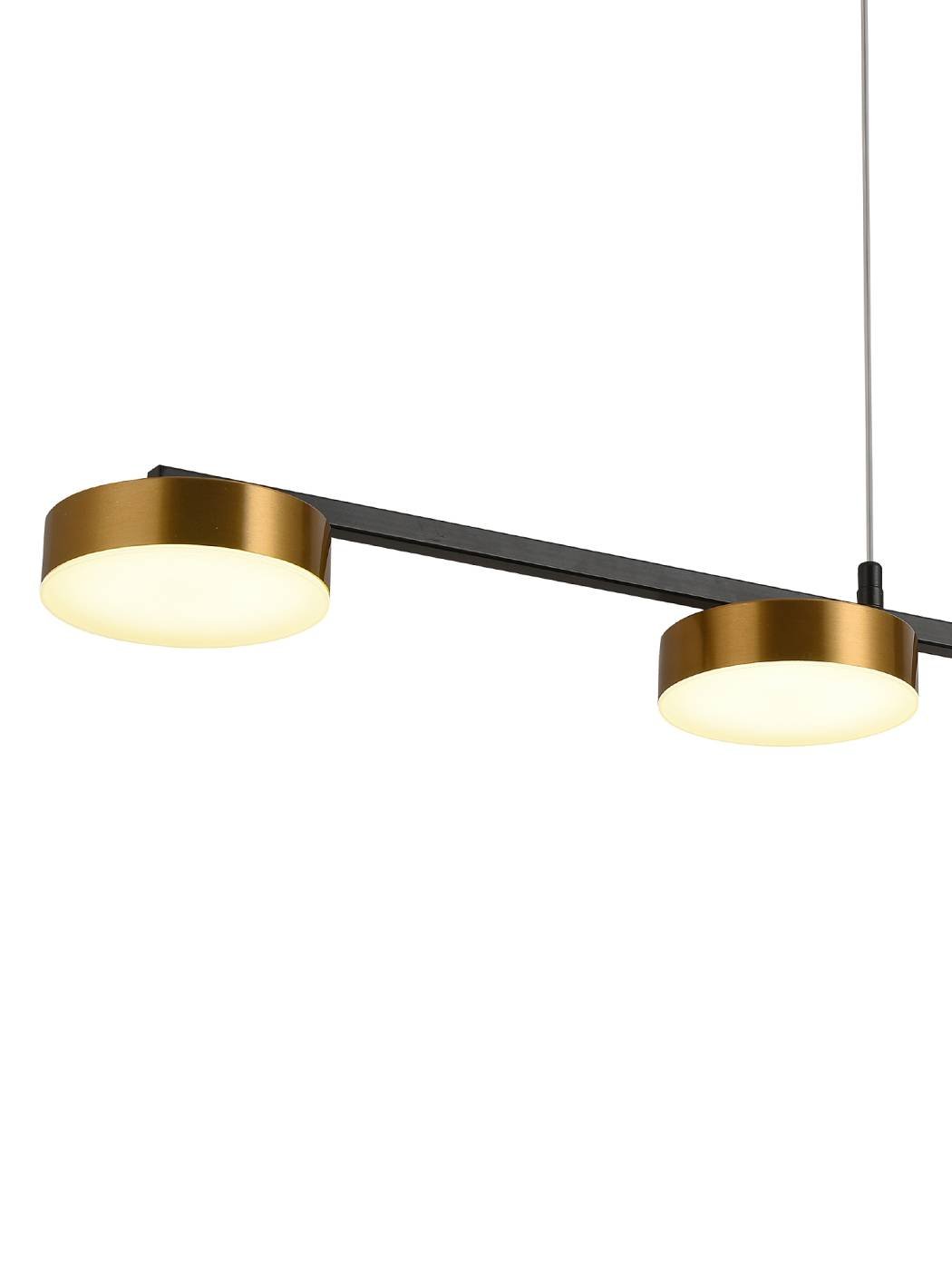 LED LAMPS 81101/4C GOLD BLACK Подвесная люстра Natali Kovaltseva Loft Led LED LAMPS 81101/4C GOLD BLACK