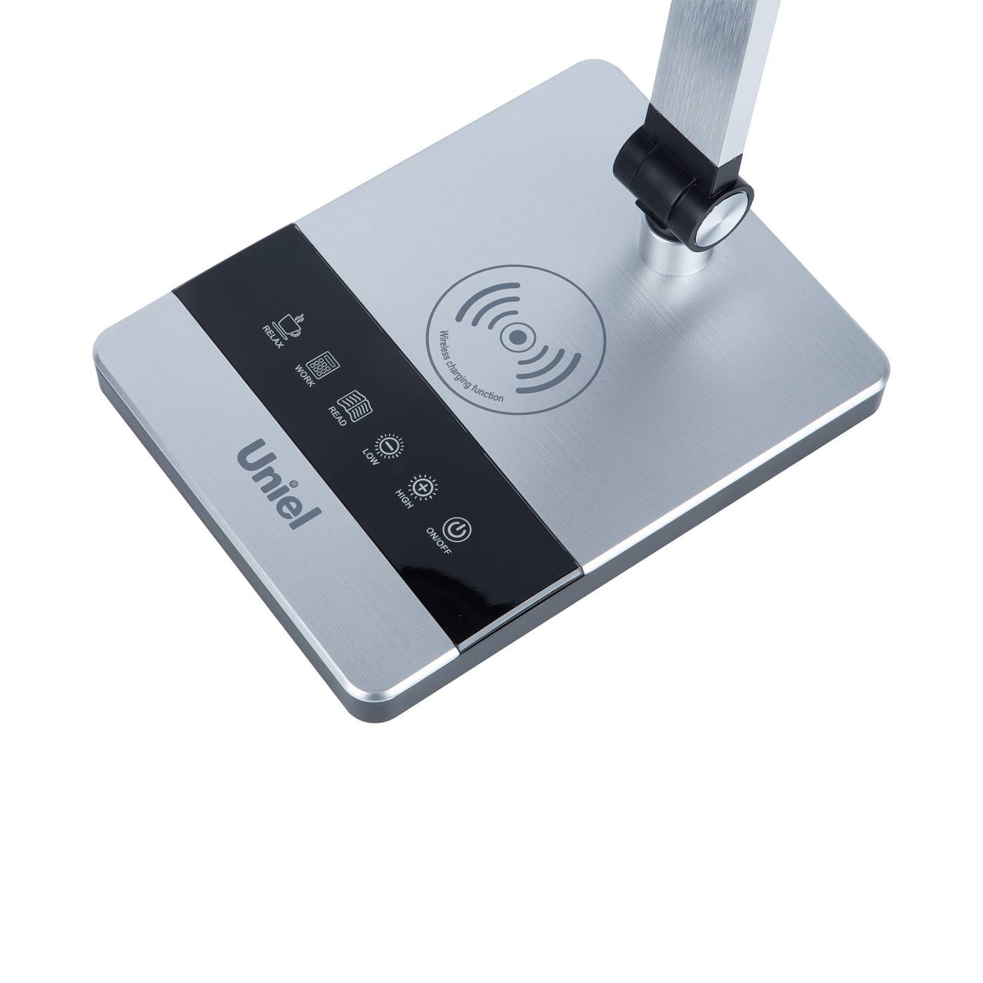 Настольная лампа Uniel Ulm ULM-D110 15W/3000-6500K/DIM SILVER