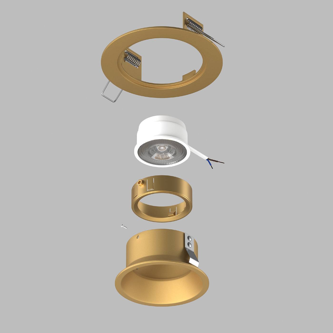 Комплект со светильником Lightstar Domino D61303GMOD