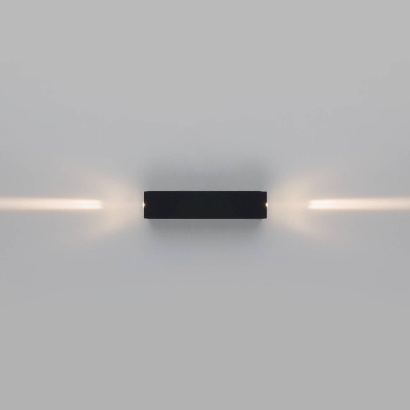 Уличный настенный светильник Elektrostandard Blaze Blaze LED черный (35136/W)