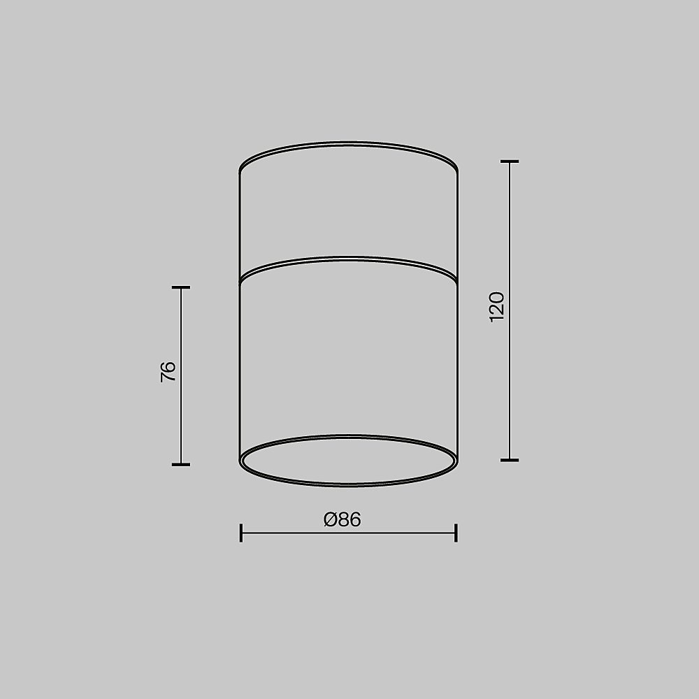 Накладной светильник Maytoni Glory C094CL-GX53-W