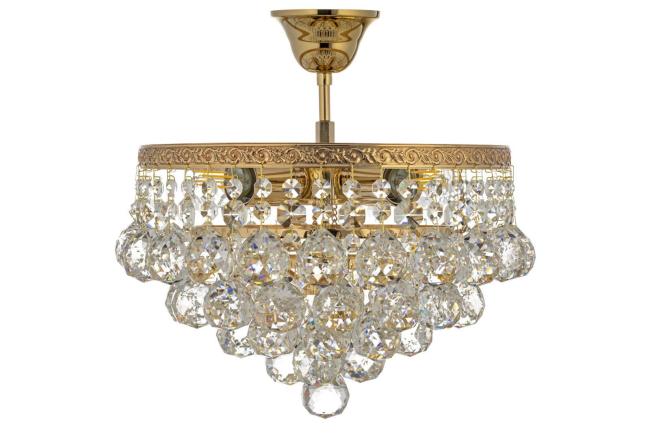 Castellana E 1.3.30.501 G Потолочная хрустальная люстра Arti Lampadari Castellana Castellana E 1.3.30.501 G