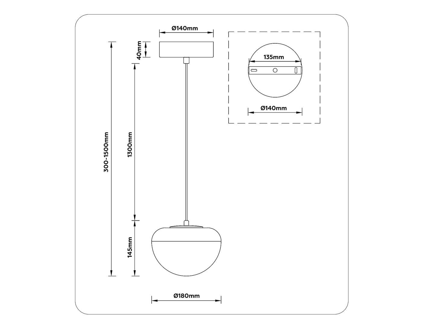 LH12001 Светильник подвесной Ambrella Modern LH12001