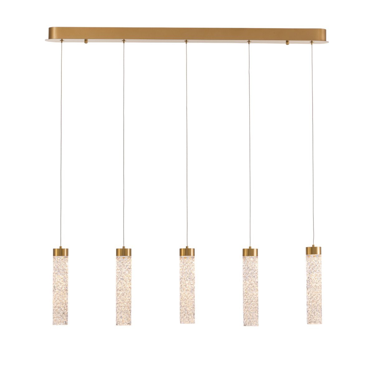 MD24030028-5B brass/clear Светильник подвесной Delight Collection MD24030028 MD24030028-5B brass/clear