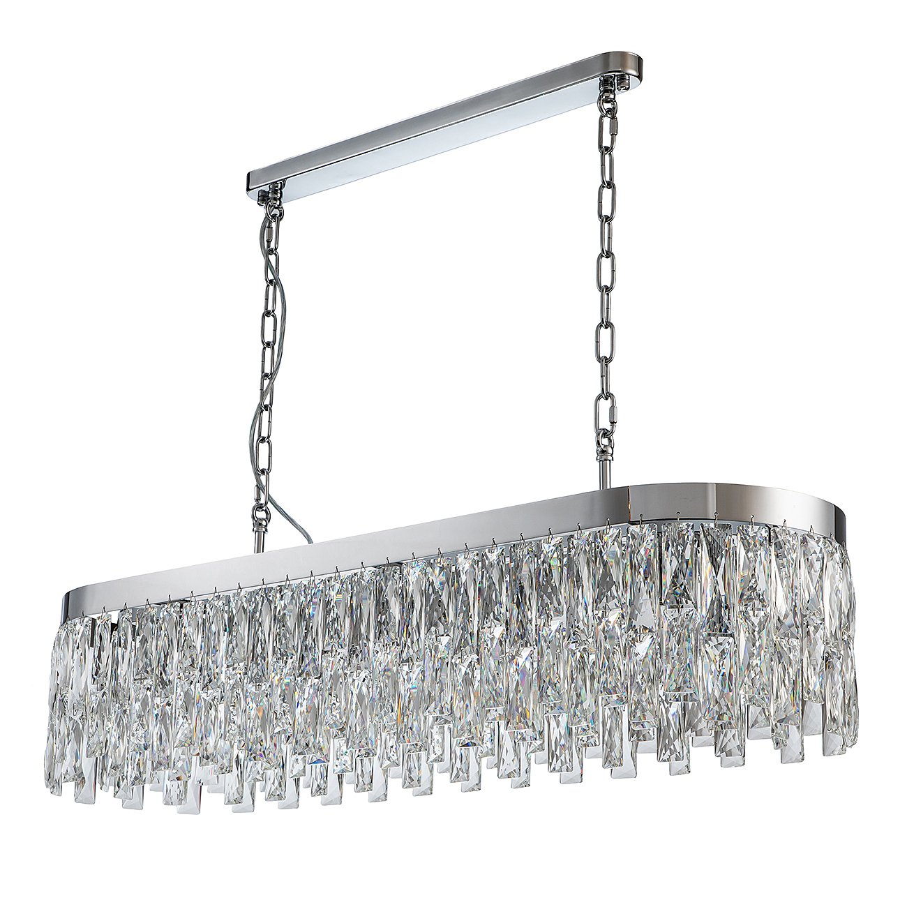Подвесная люстра Indigo Anna V000387 12029/10PL Chrome