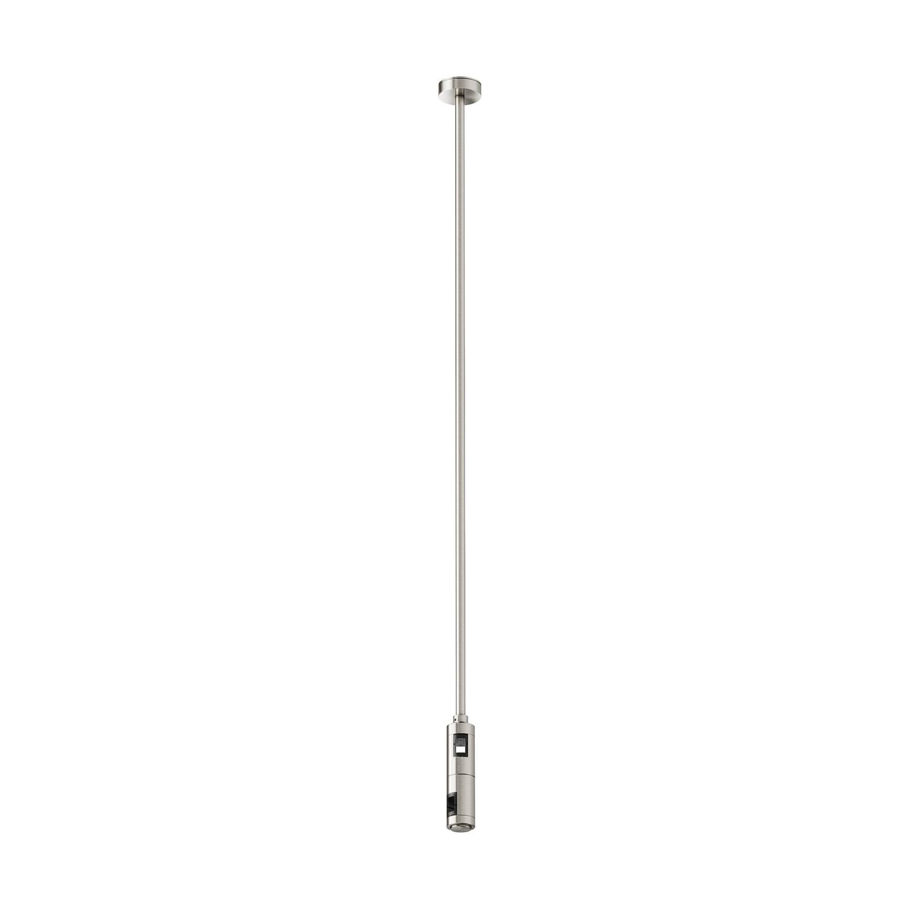 TRA159C-D1-PT Крепление потолочное Long двойное 700мм Maytoni Accessories for tracks Flarity TRA159C-D1-PT