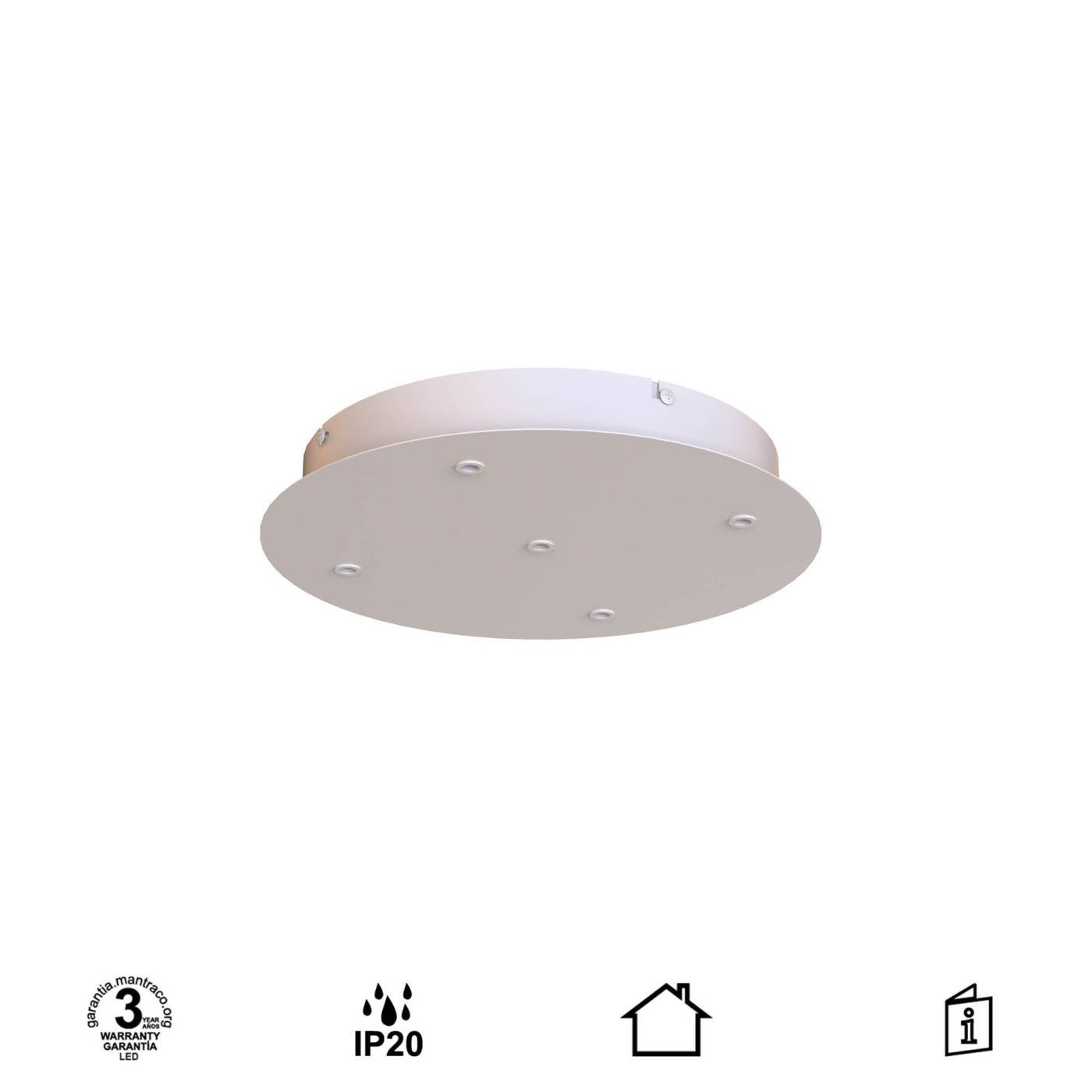 9362 Основание потолочное 5L MODULAR LIGHT FLORONES