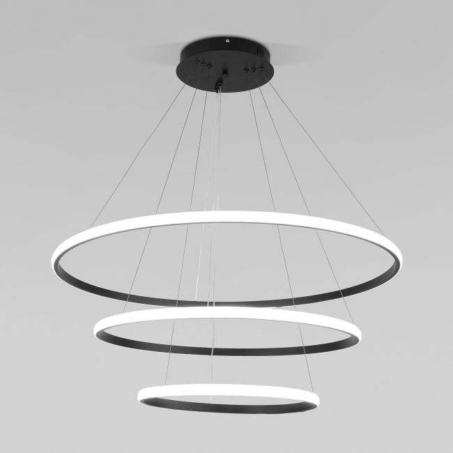 Подвесная люстра Eurosvet Collars 90264/3 черный