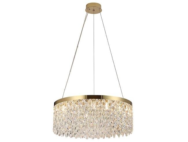 Подвесная люстра Newport Tiffany 8531/60 С gold polished