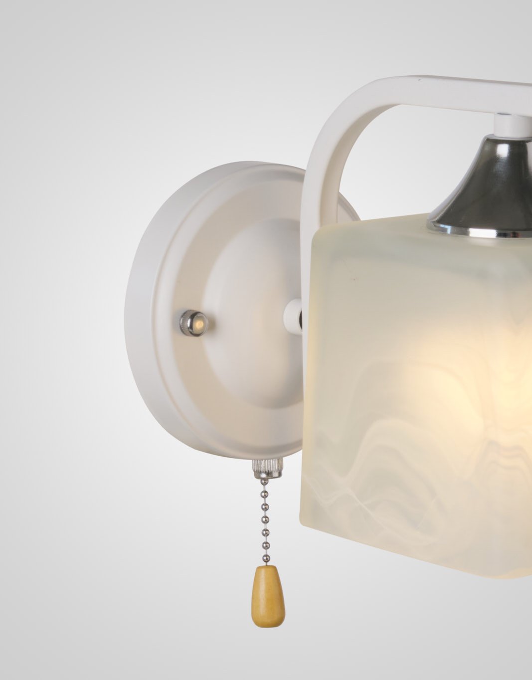 Настенное бра Мелодия Света Cube P6520-1W WT 000028847