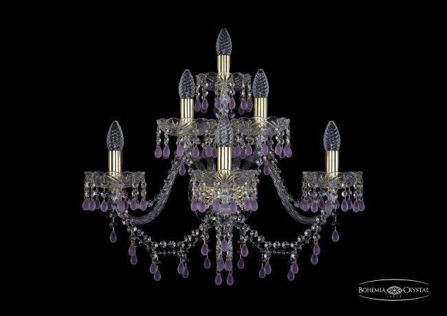 1410B/3+2+1/240/XL G V7010 Настенное бра Bohemia 1410 1410B/3+2+1/240/XL/G/V7010