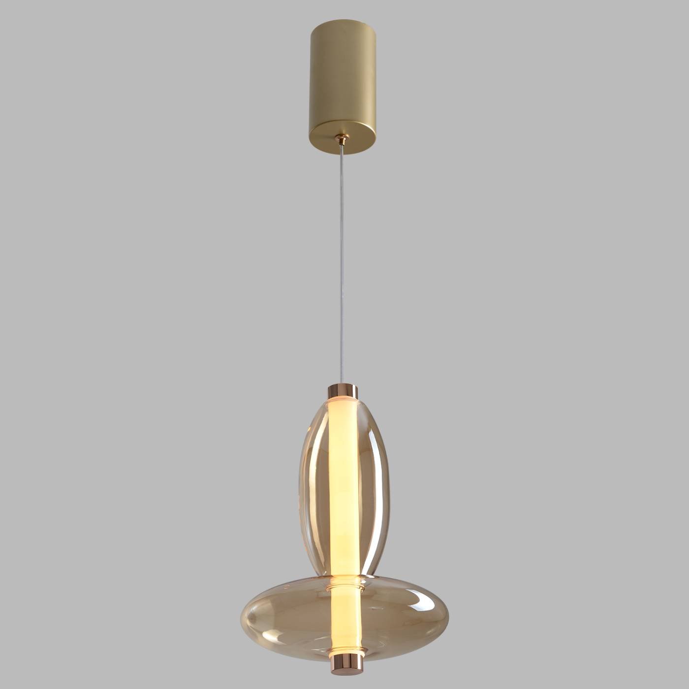 QUASAR SP7W LED AMBER Светильник подвесной Crystal Lux Quasar QUASAR SP7W LED AMBER