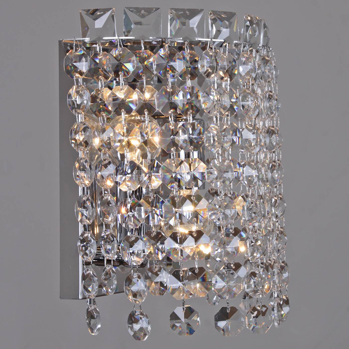Бра настенное ILLUMICO IL9017-1WZF-25 CH ELITE