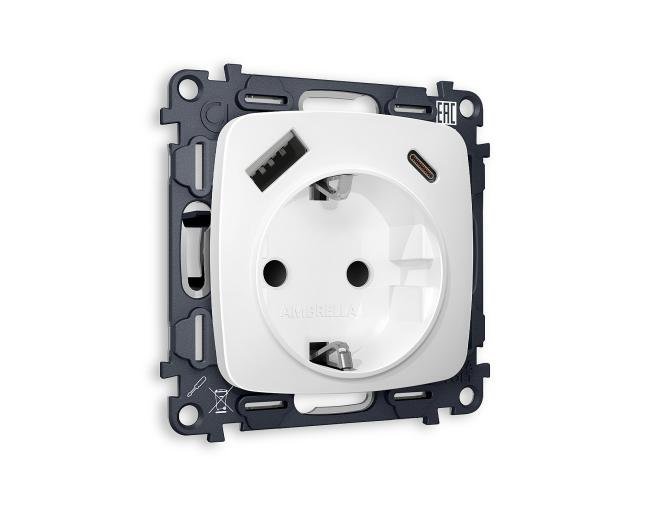 MO130010 Розетка Ambrella Volt OMEGA MO130010