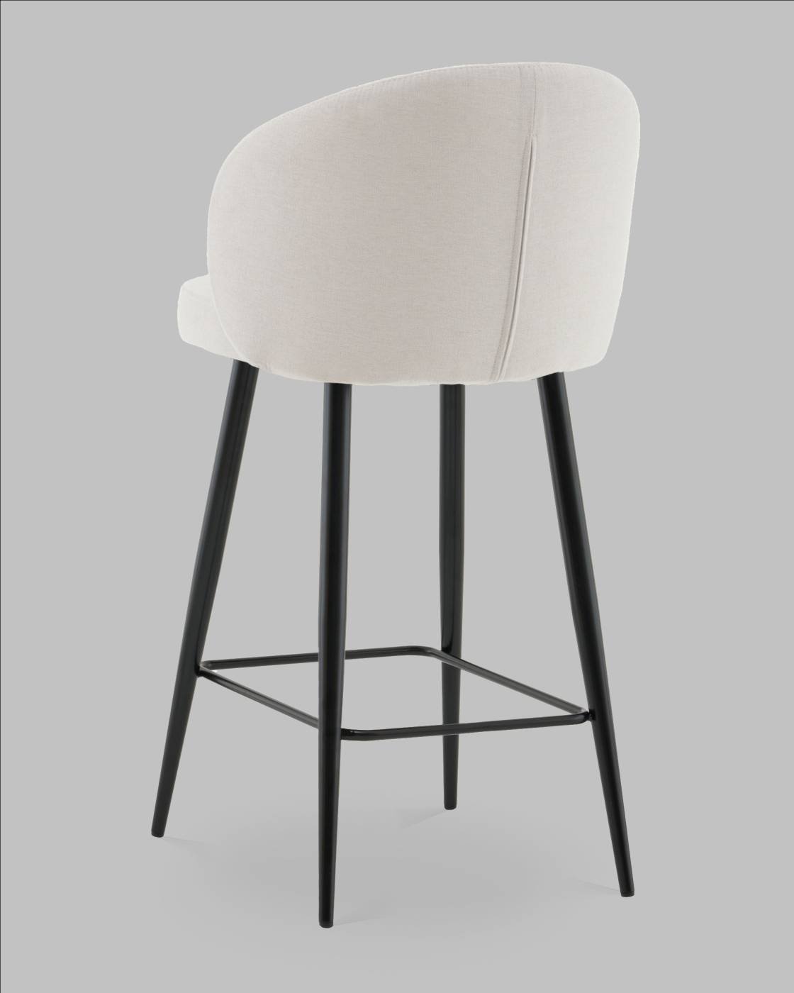 Полубарный стул Stool Group vd-hanningem-pf-silver