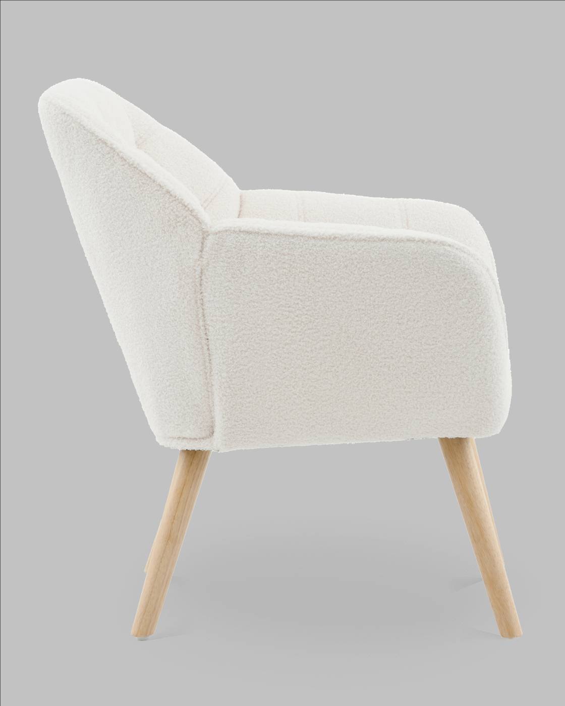Кресло Stool Group Вэйл QH-8904K TEDDY 1859-01 white