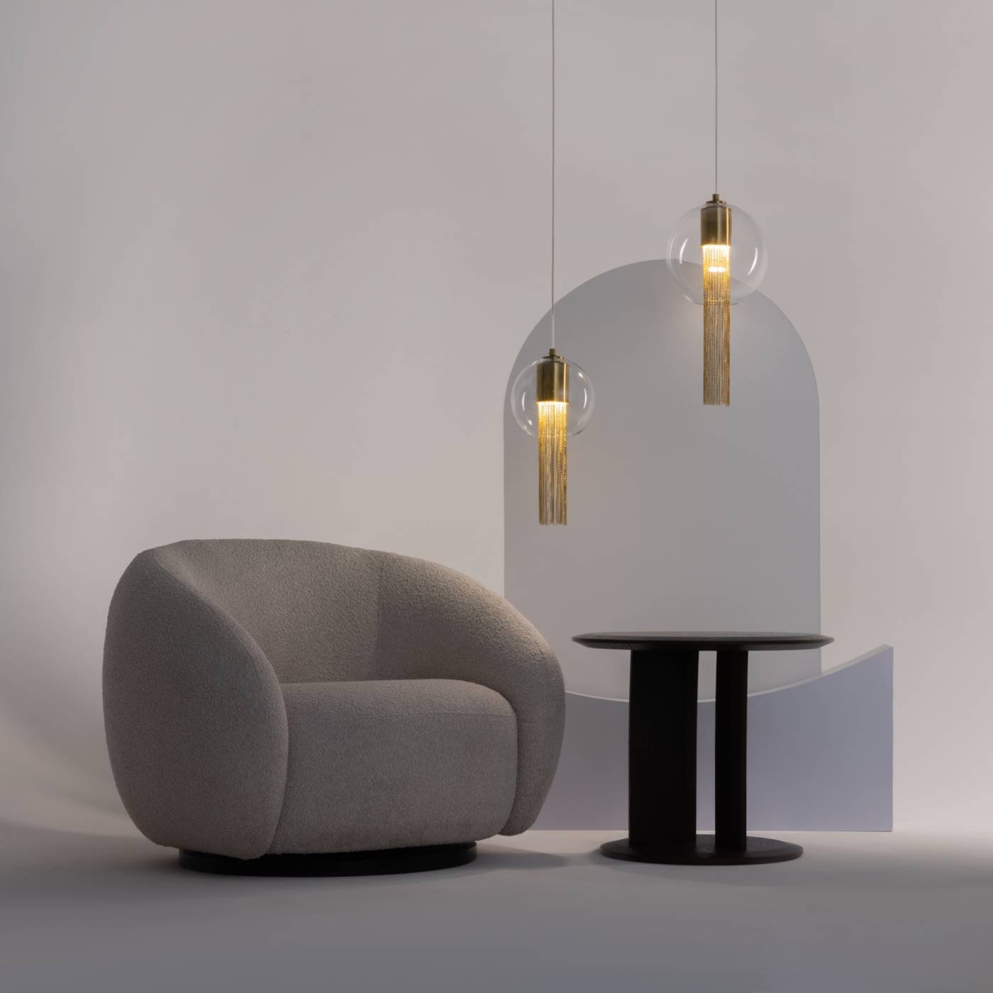 Светильник подвесной Maytoni Flusso P095PL-01BZ1
