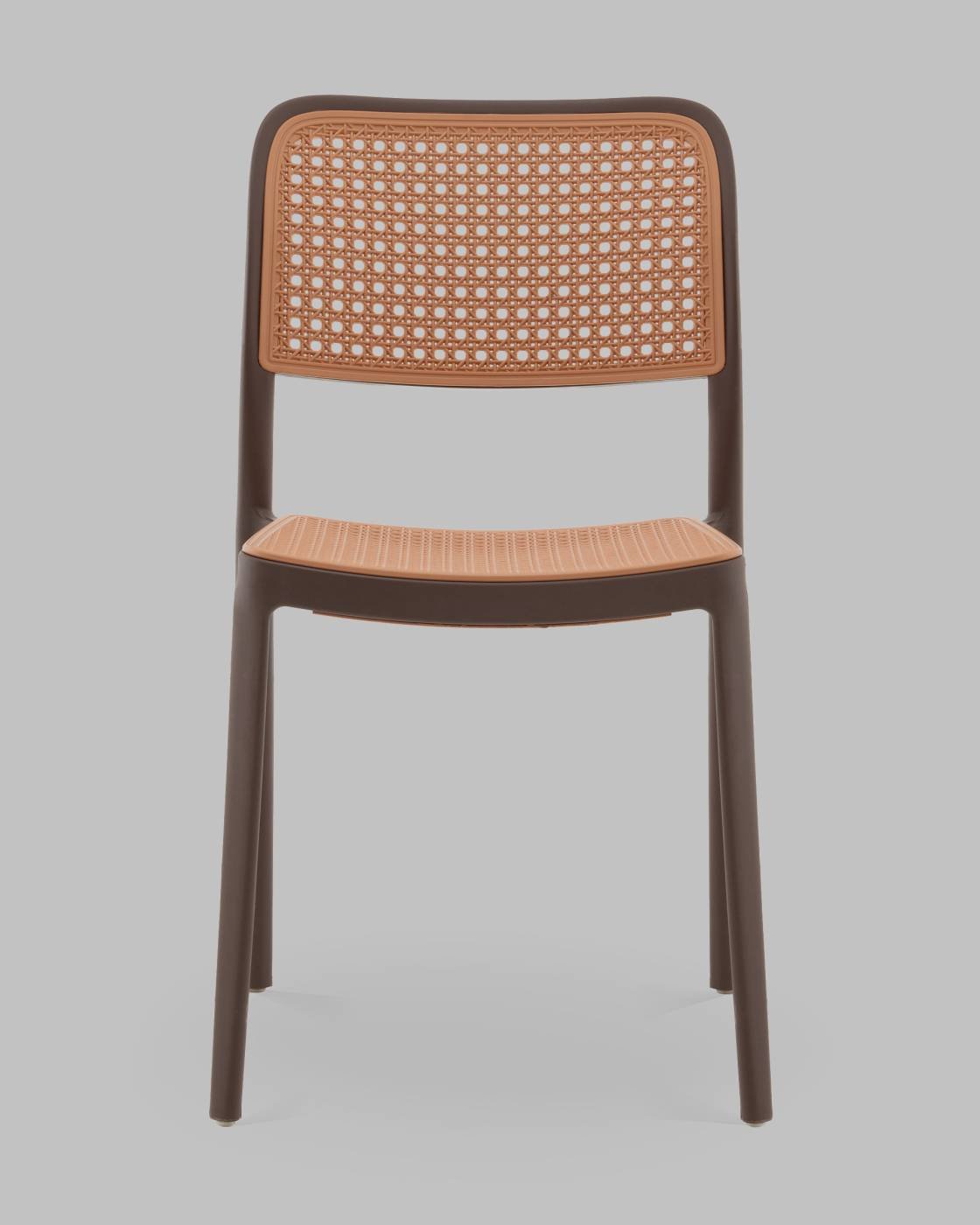 Стул пластиковый Stool Group Yona PP-296 brown 36025
