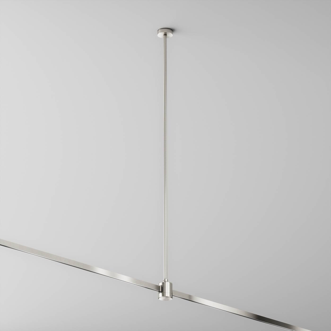 Крепление потолочное Long 760мм с прямым коннектором питания Maytoni Accessories for tracks Flarity TRA159C-IPCL1-PT