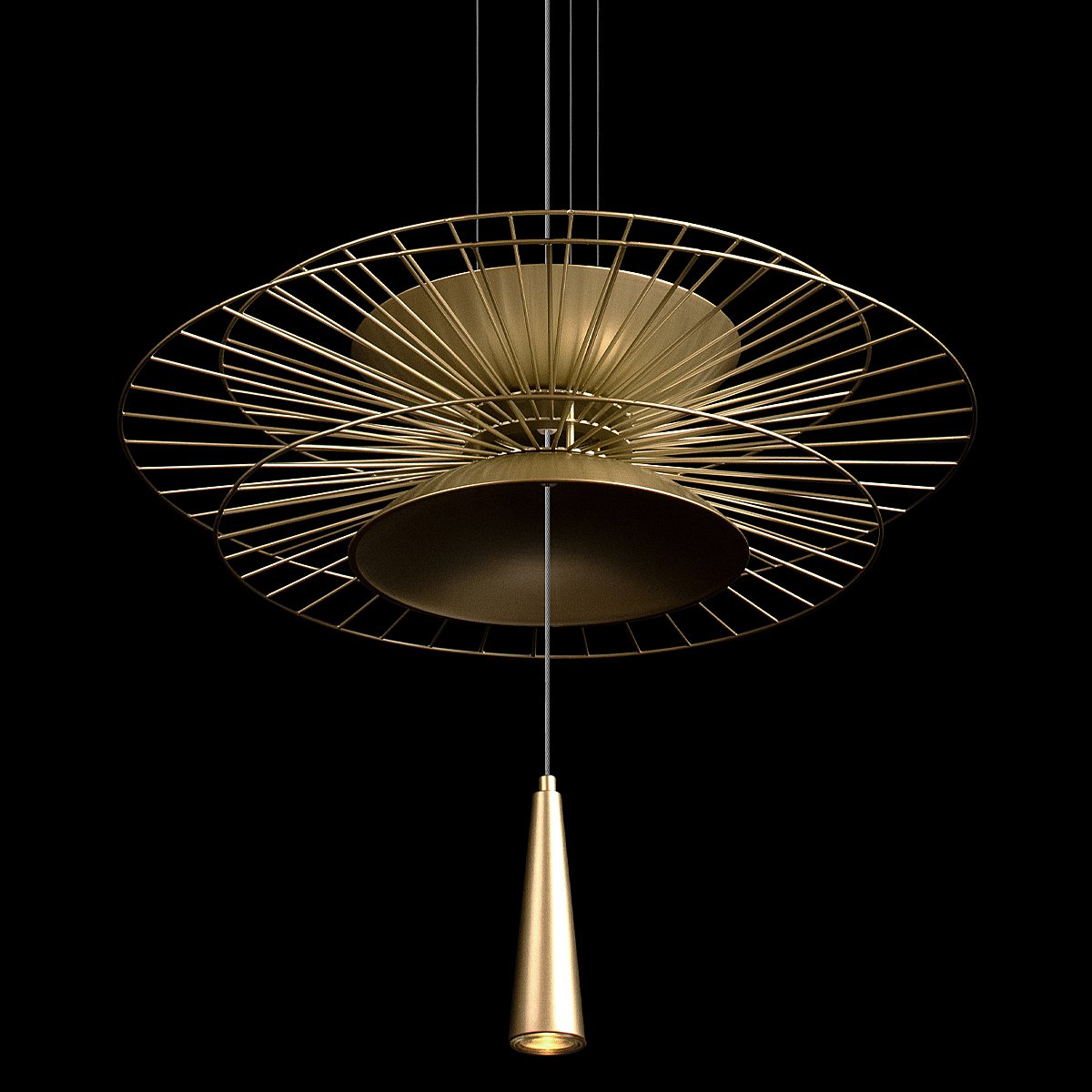 Светильник подвесной Loft It Star 10141B/600 Gold