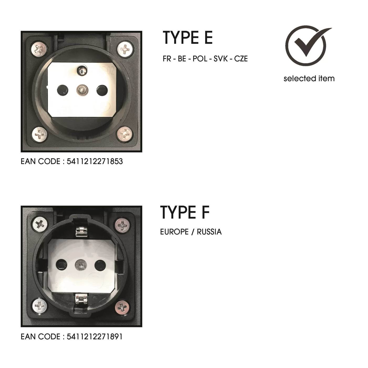 27849/12/29 Уличная розетка Lucide Powerpoint 27849/12/29