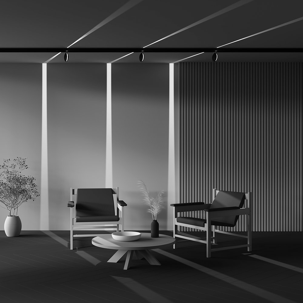 TR090-2-6W4K-B Трековый светильник Maytoni Outline Exility TR090-2-6W4K-B