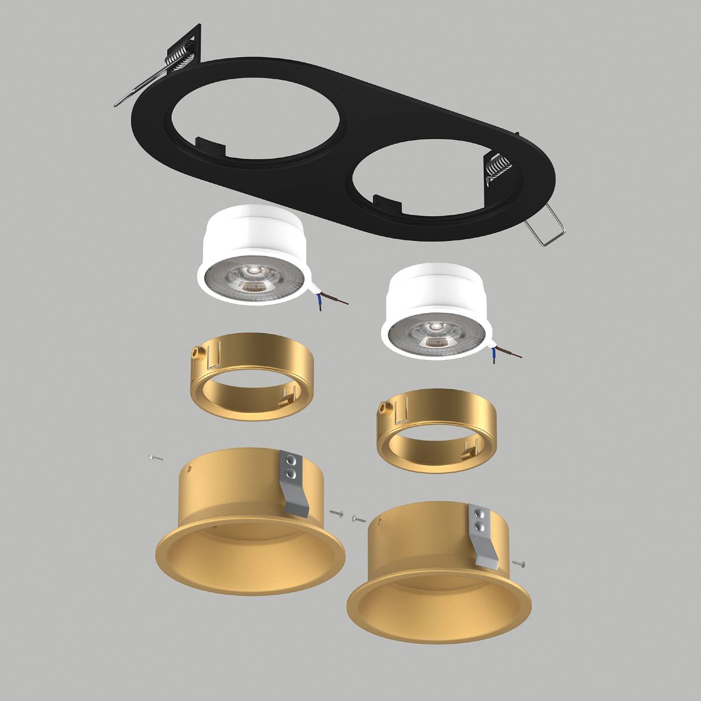 D6570303GMOD Комплект со светильником Lightstar Domino D6570303GMOD