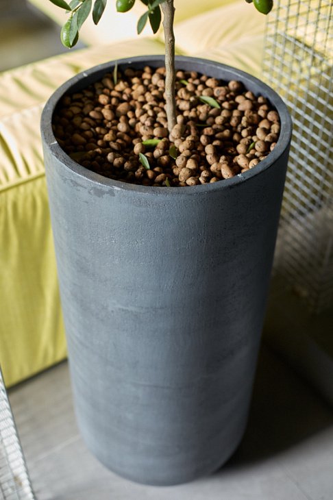 TOPPER NERO Кашпо Delight Collection TOPPER TOPPER NERO