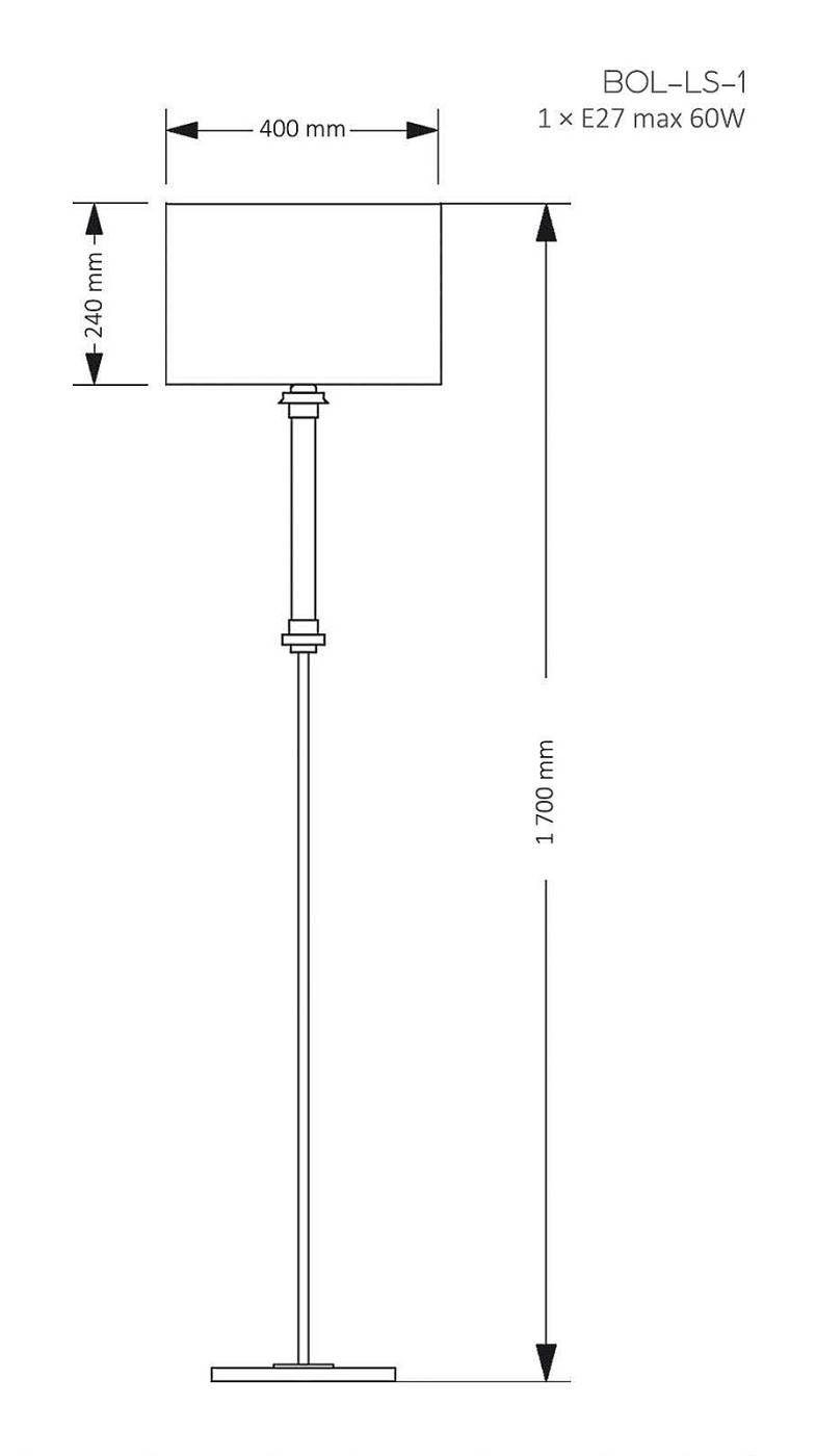 Торшер Kutek Bolt BOL-LS-1(N)