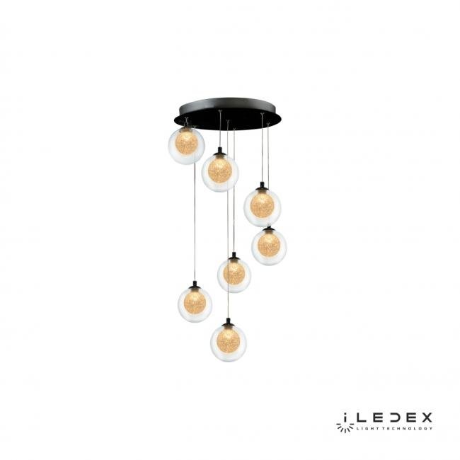 Светильник подвесной ILedex Oblivion C4457-7R CR