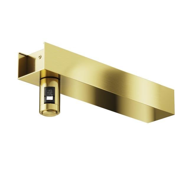 TRA155CW-BB-BS Основание настенное Wall для блока питания с вводом питания Flarity Maytoni Accessories for tracks Flarity TRA155CW-BB-BS