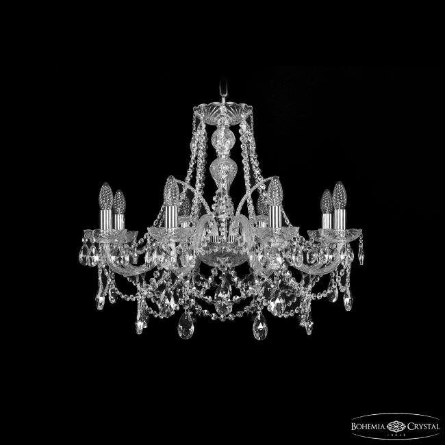 Подвесная люстра Bohemia 1411 1411/8/240 Ni