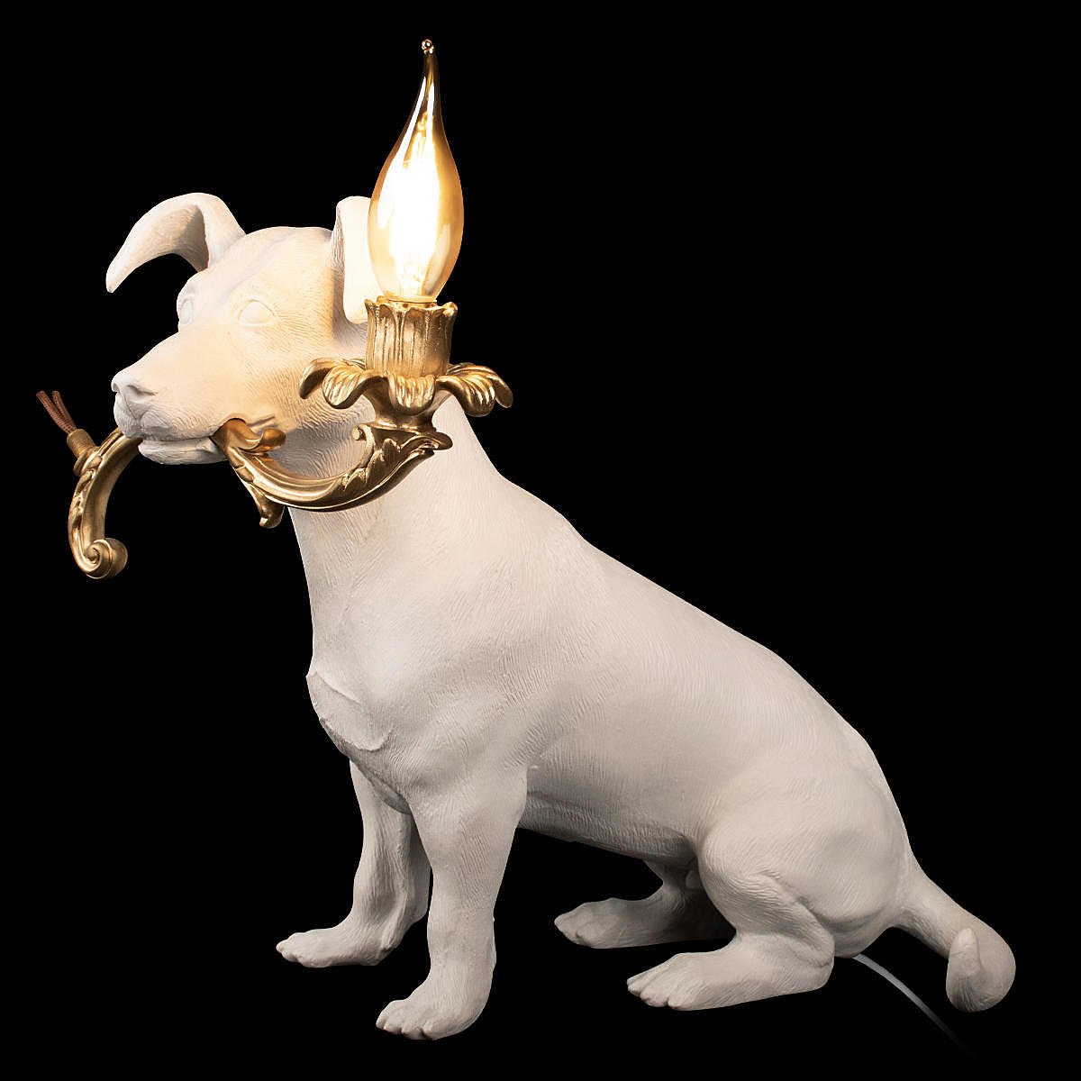 10312 White Декоративная лампа Loft It Dog 10312 White