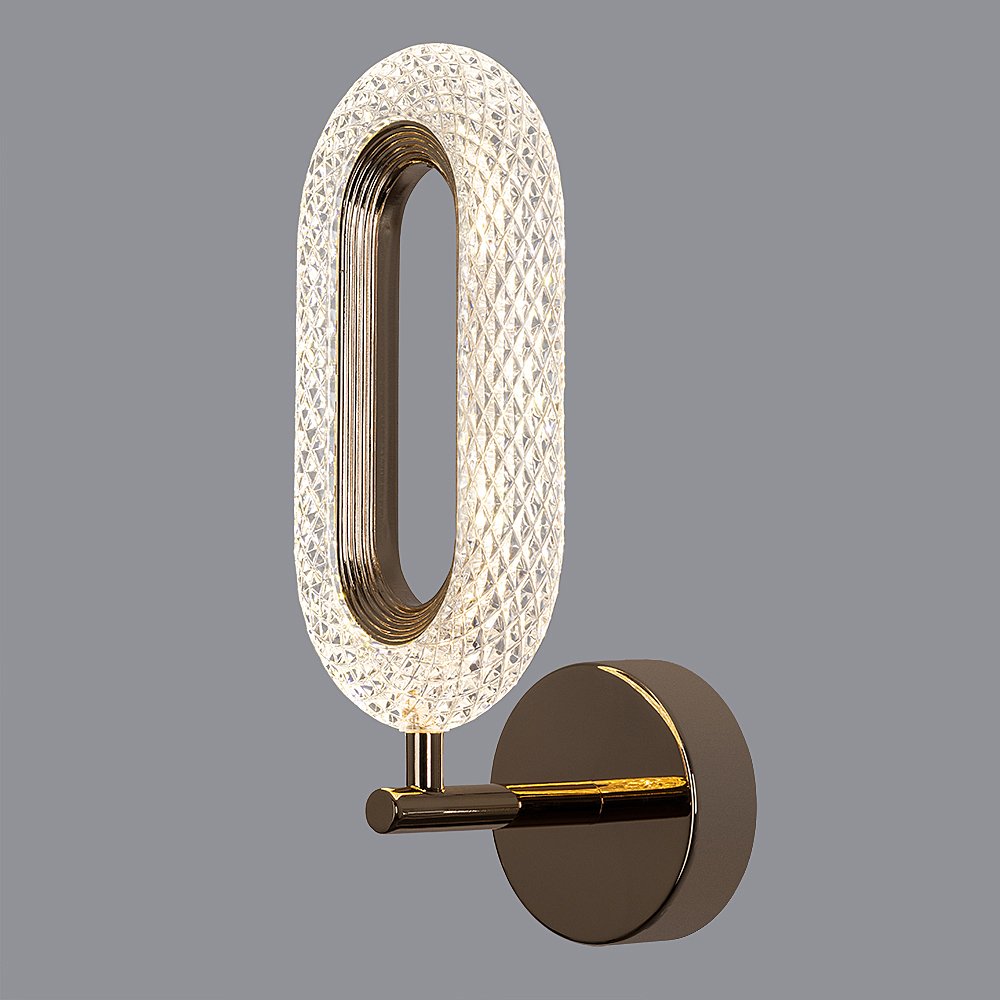 A2489AP-1GO Настенное бра Arte Lamp Ovale A2489AP-1GO