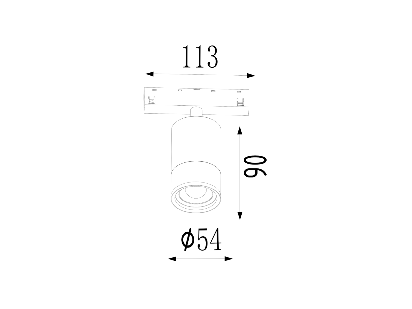 00-00019008 Трековый светильник SY-LINK SWG LUMKER 00-00019008