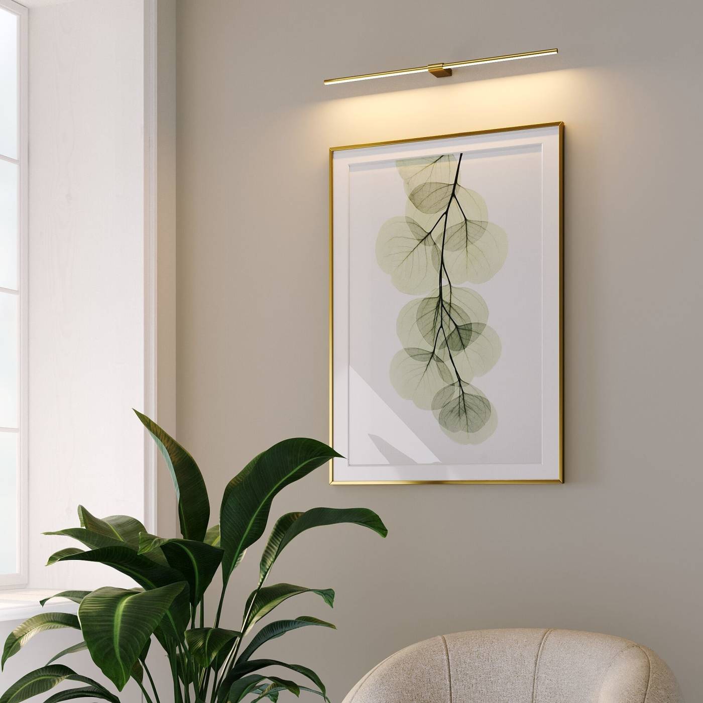 Подсветка зеркал и полок Elektrostandard Luar Luar латунь (40125/LED) 3000K