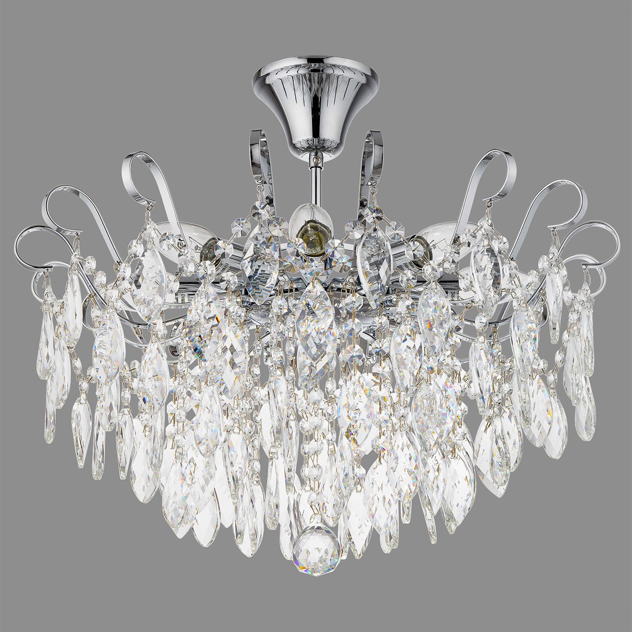 664/8P (Chrome) Потолочная люстра Escada Wisteria 664/8P (Chrome)