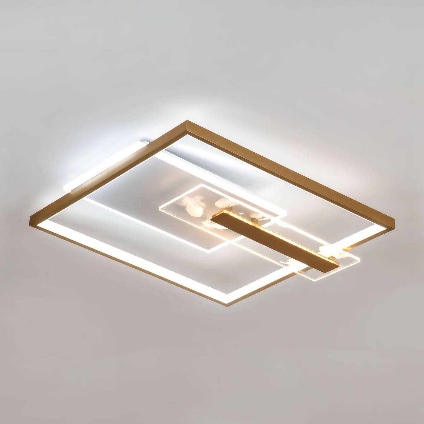 L1045-500 GD Потолочная люстра L LED4U L1045-500 GD