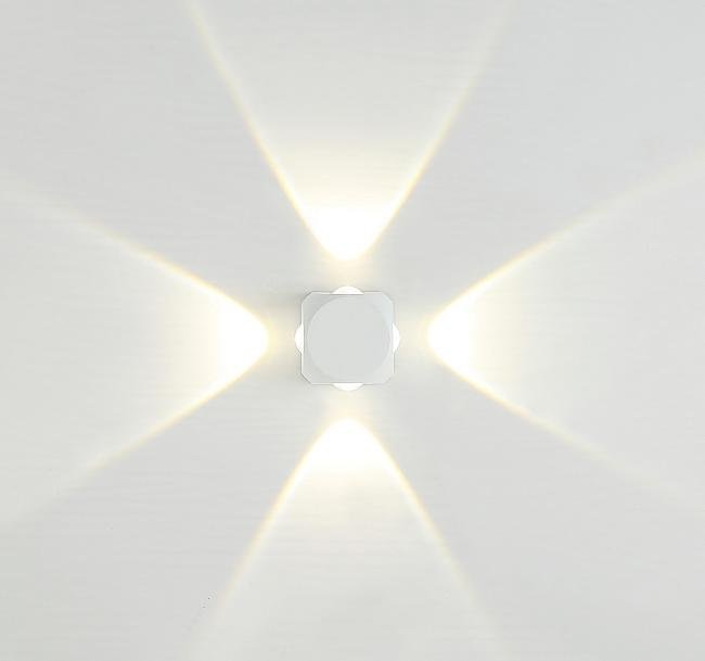 Уличный настенный светильник IMEX Cross IL.0014.0016-4 WH