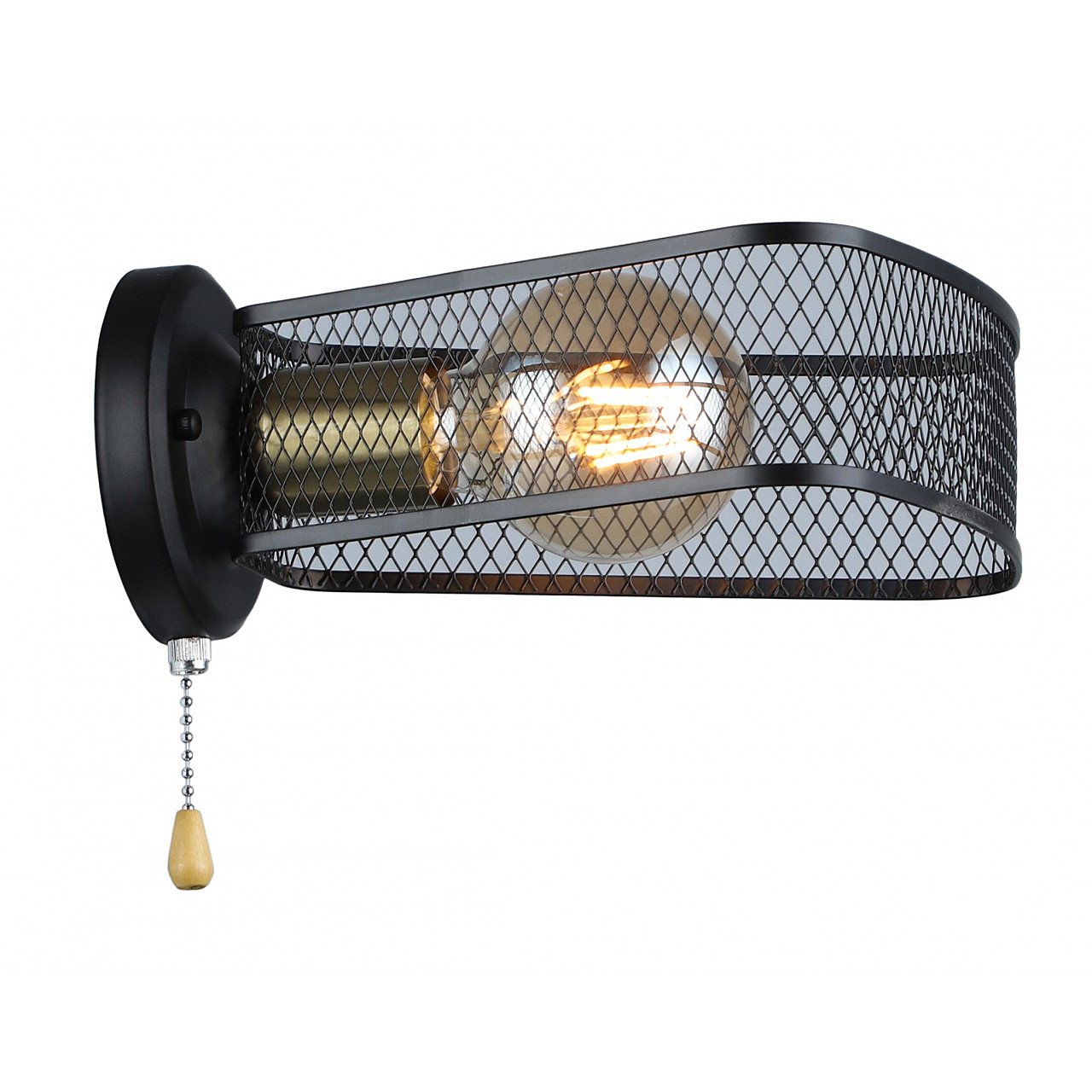 MD.5460-1-W-BK+COP Настенное бра IMEX MD.5460-1-W-BK+COP