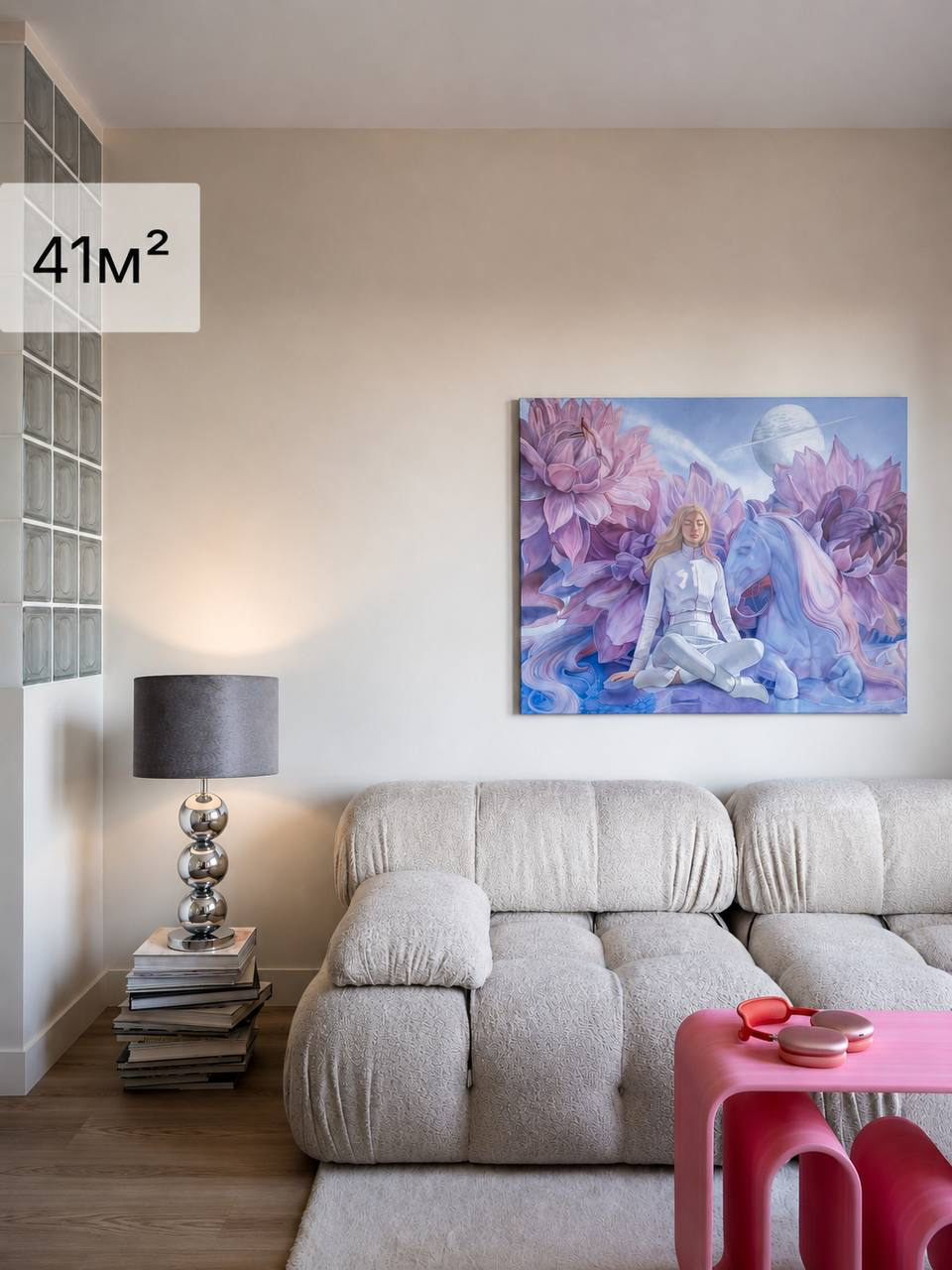 Настольная лампа ML Modelux ML.701.01TL CR
