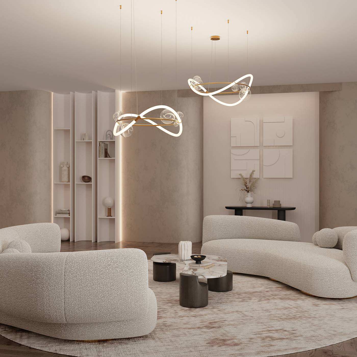 MOD289PL-L44BS3K Подвесная люстра Maytoni Oasis MOD289PL-L44BS3K