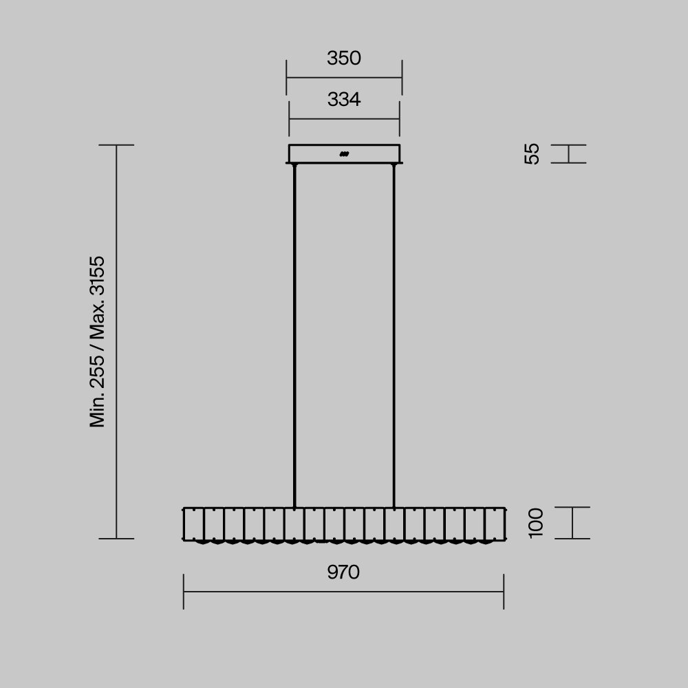 Подвесной светильник Majesty Maytoni MOD517PL-L28BS3K