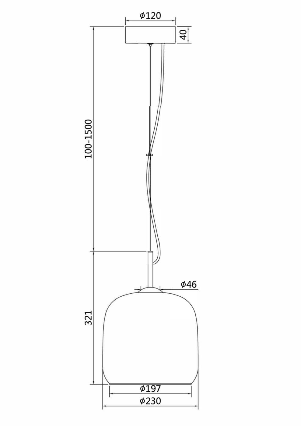 MOD128PL-L6AM Светильник подвесной Maytoni Madmen MOD128PL-L6AM