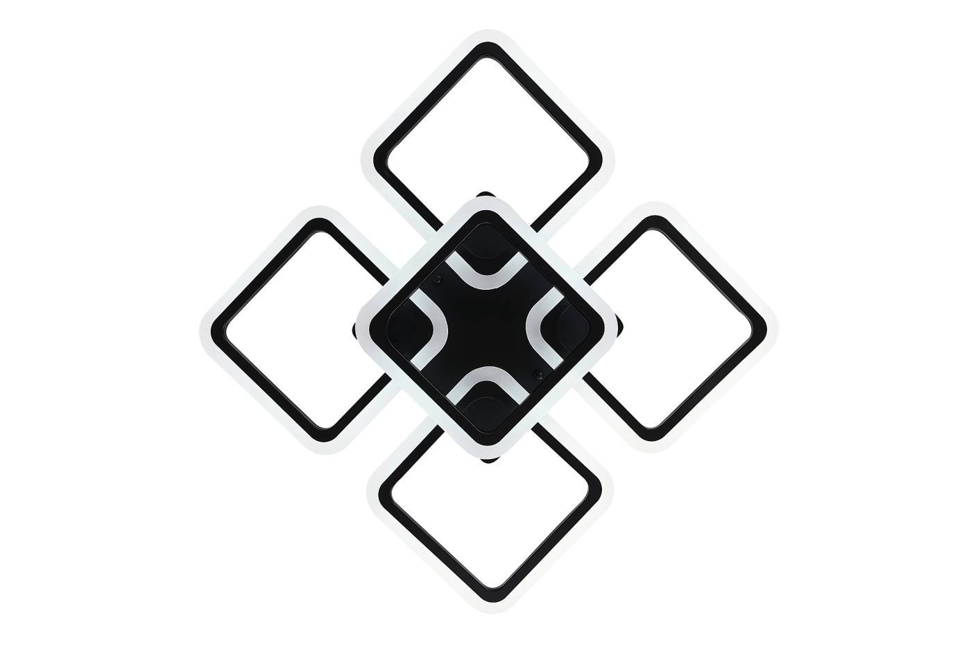 HIGH-TECH LED LAMPS 82022 BLACK Потолочная люстра Natali Kovaltseva Spektr HIGH-TECH LED LAMPS 82022 BLACK