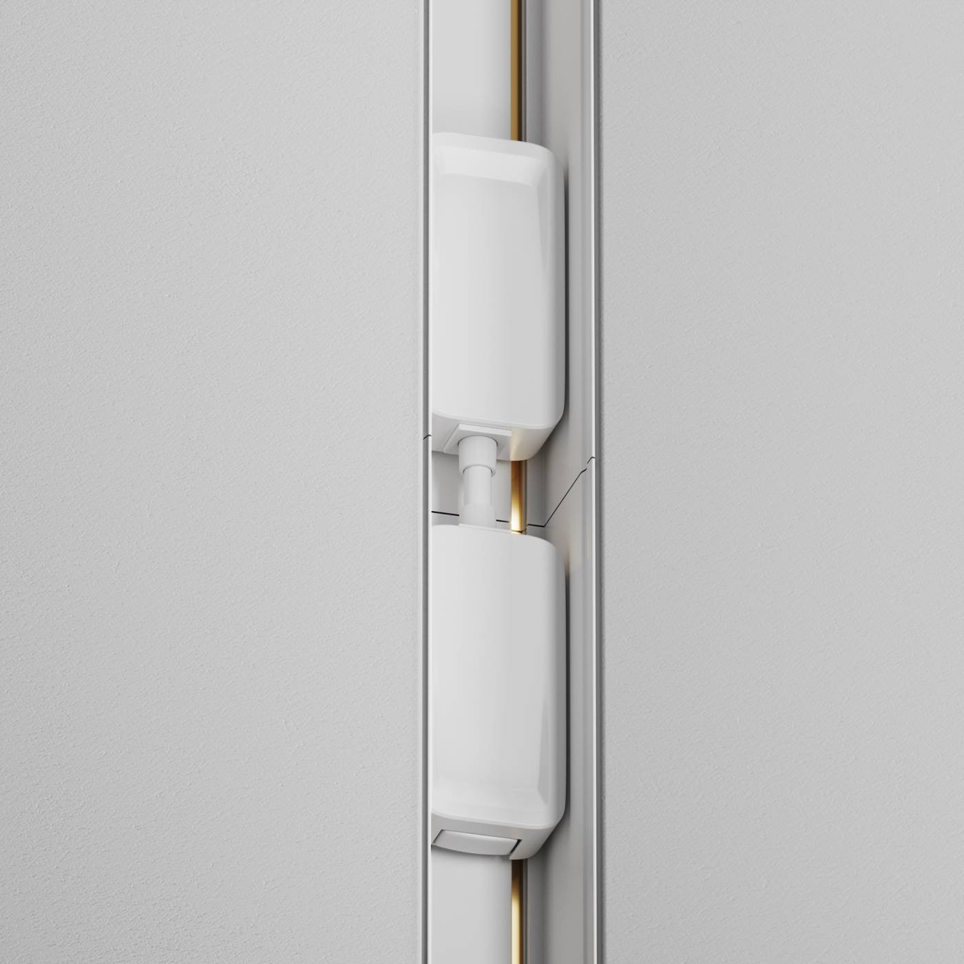 Коннектор питания прямой встраиваемый Maytoni Accessories for tracks Radity TRA084C-W-12