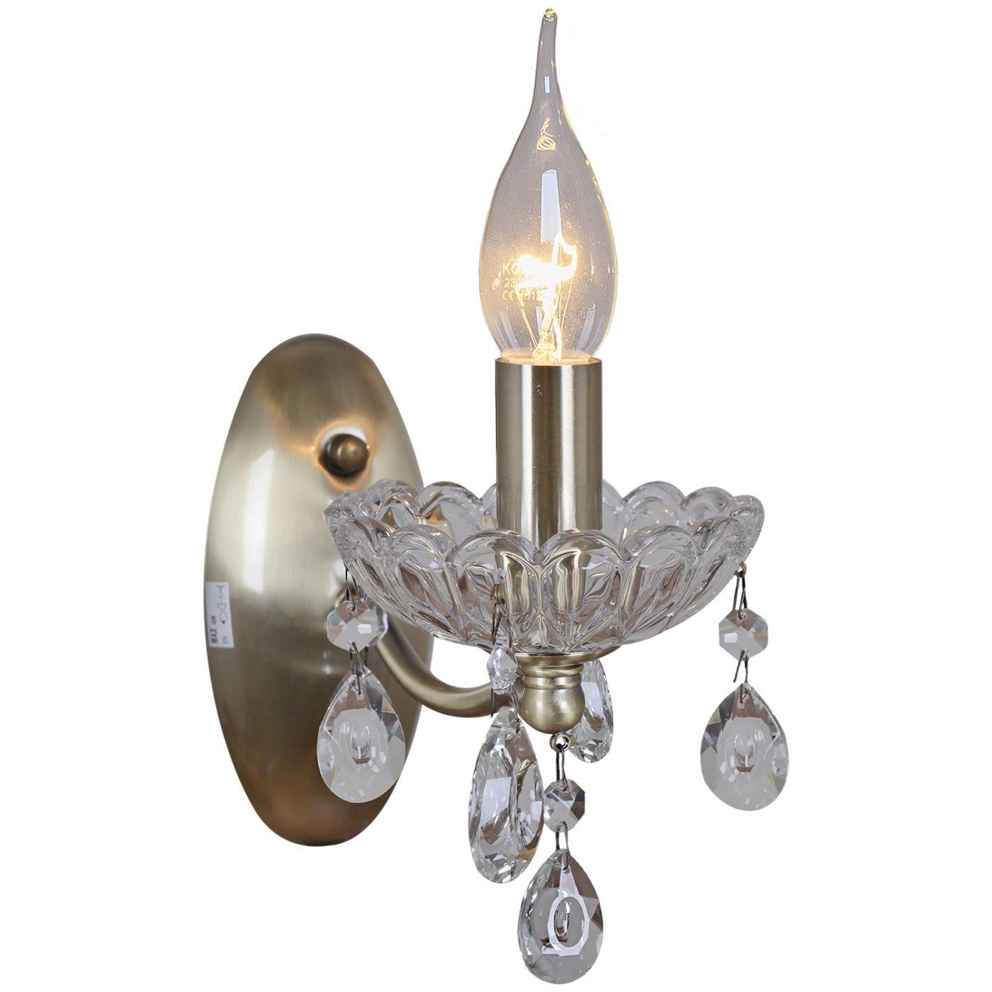 Бра настенное ILLUMICO IL0265-1WSQ-24 AB CASTOR