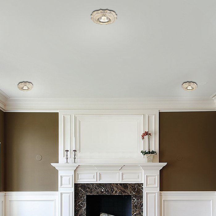 Встраиваемый светильник с узорами Vintage 369856 Novotech