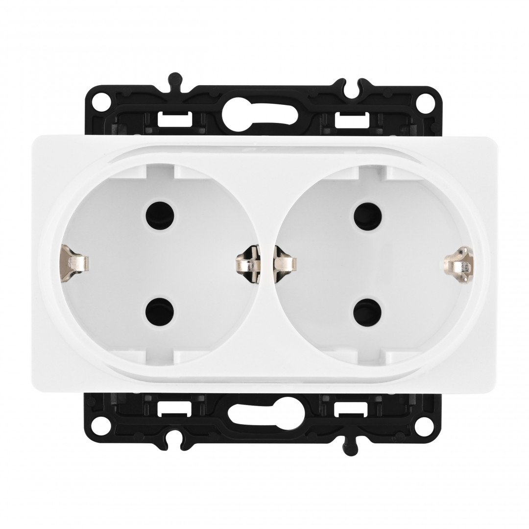 Розетка Arte Milano Am-217 217.40-2.white