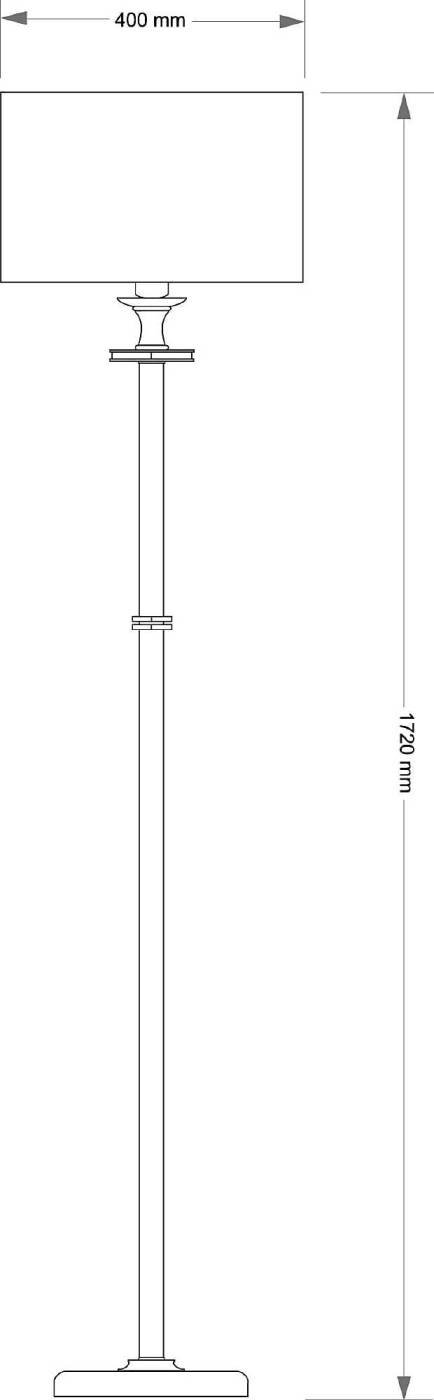 Торшер Kutek Decor Versace DEC-LS-1(P/A)